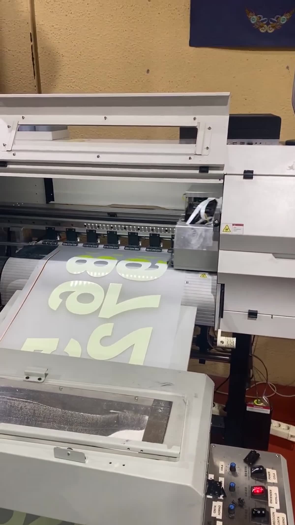 Impresión DTF textil estándar